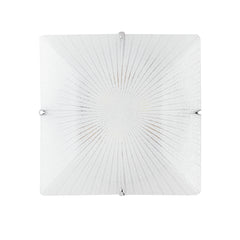 "Plafoniera ISIDE in vetro bianco 40 cm."