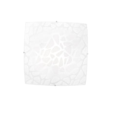PLAFONIERA ISLAND BIANCA 4XE27 50X50X12CM