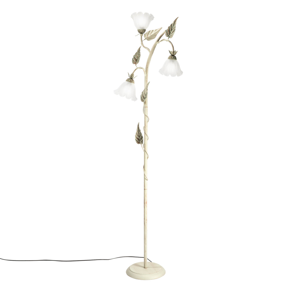 PIANTANA ISOTTA AVORIO 3XE14 48X172CM