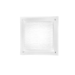 "Plafoniera JOYCE in vetro bianca 24W 4000K (luce naturale) 35 cm."
