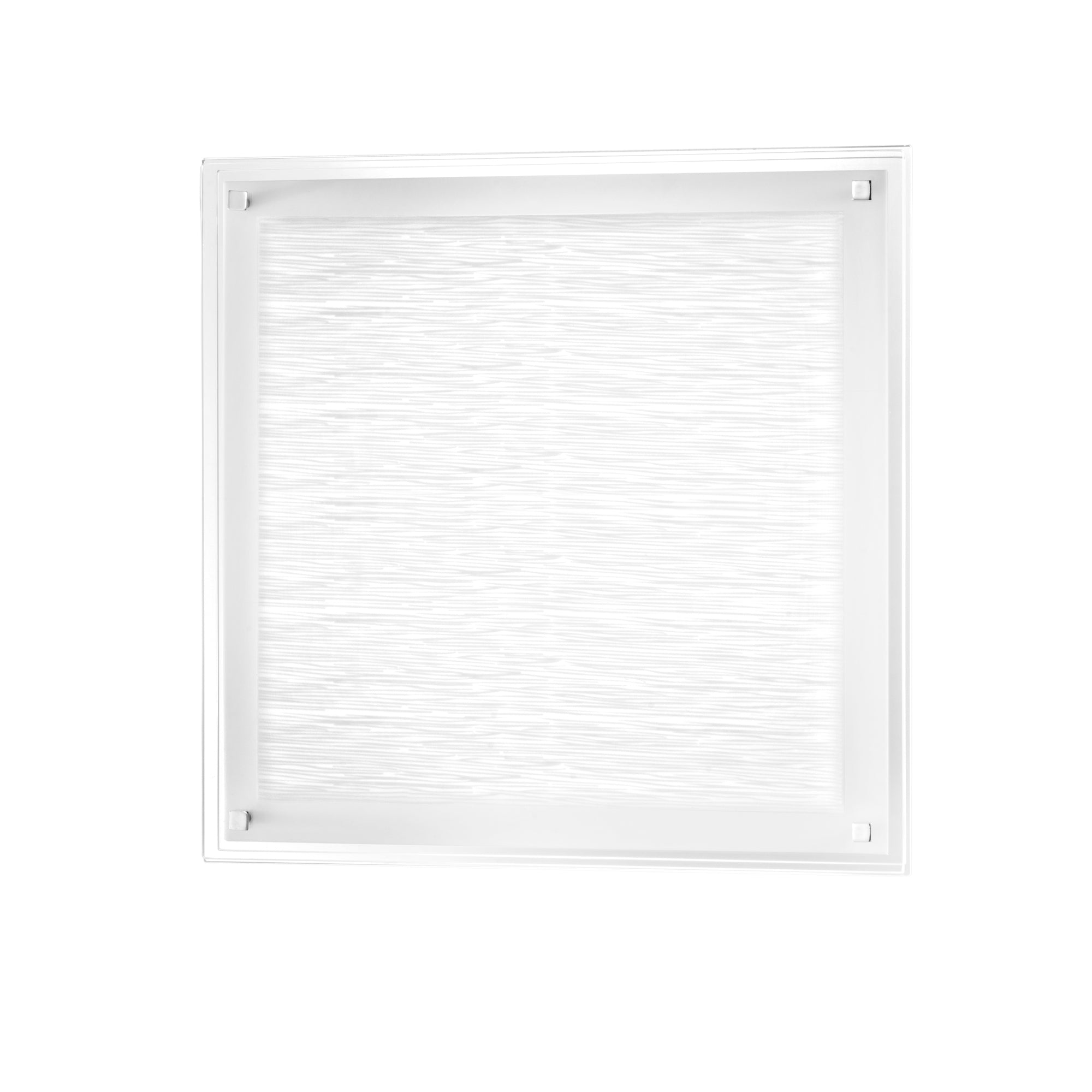 "Plafoniera JOYCE in vetro bianca 36W 4000 K (luce naturale) 45 cm."