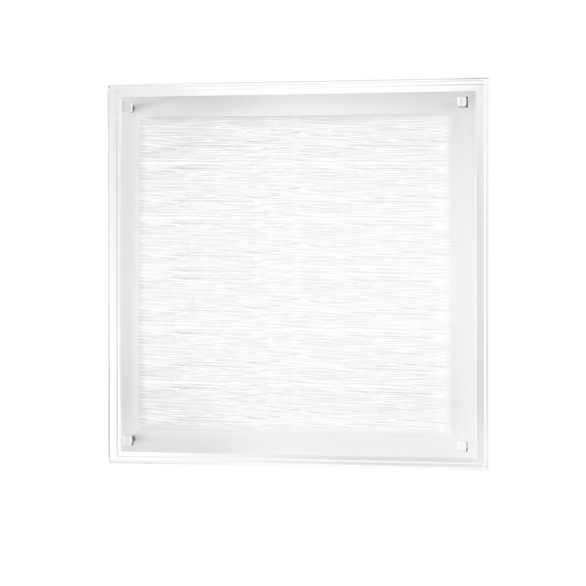 "Plafoniera JOYCE in vetro bianca 36W 4000 K (luce naturale) 45 cm."