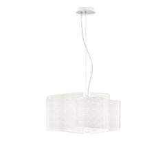 "Lampadario a sospensione JOYCE in vetro decorato"