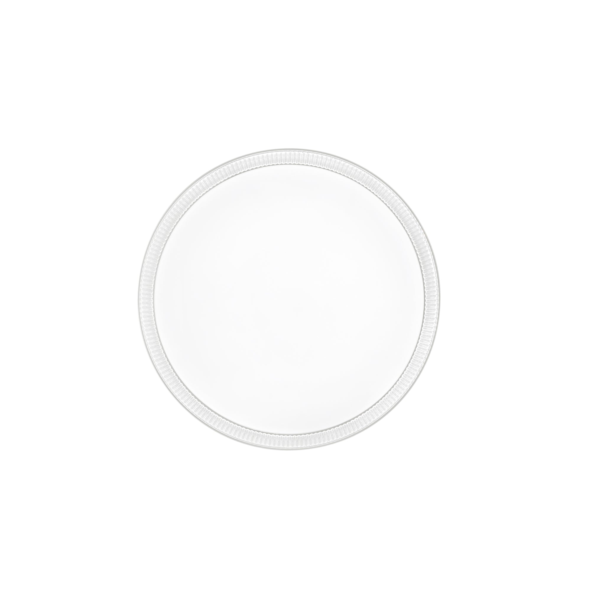"Plafoniera LED KAOS bianca con bordo diamantato - CCT 40 cm. Ø"