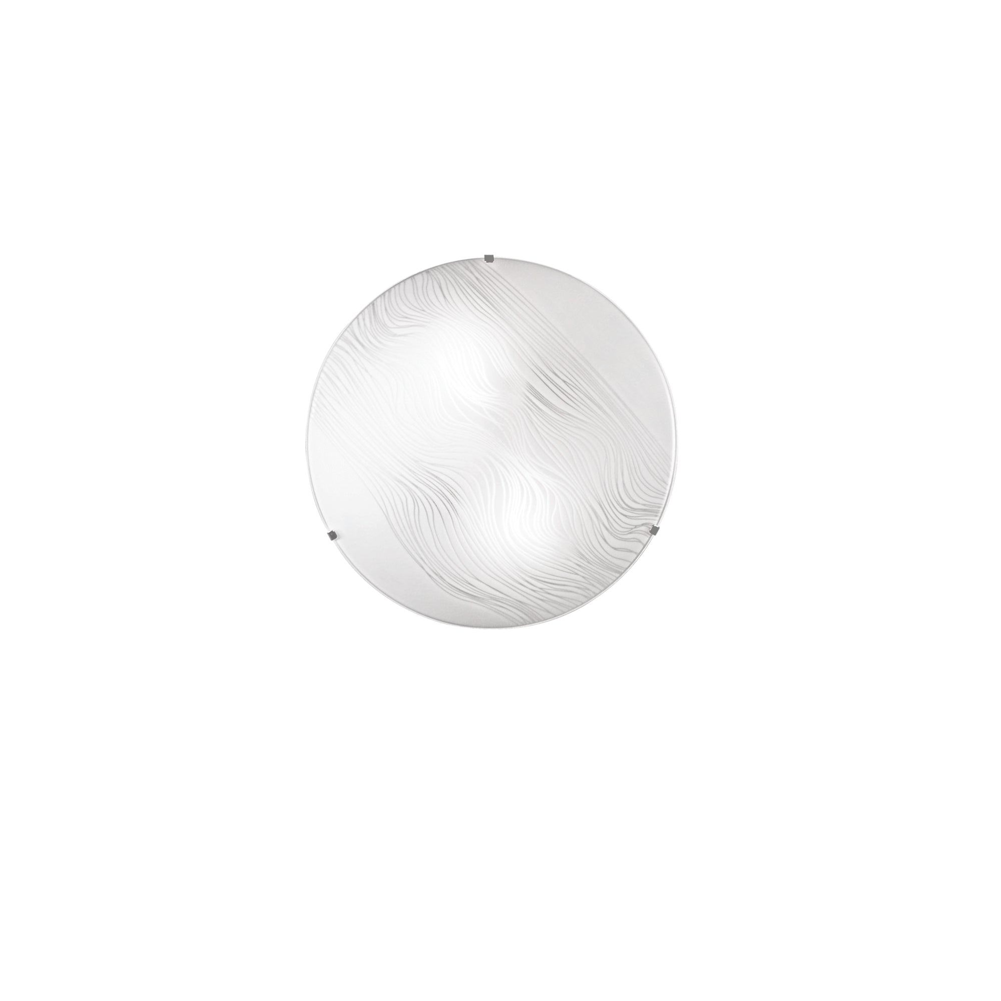 PLAFONIERA KARDIO BIANCA 2XE27 30X30X9,5CM