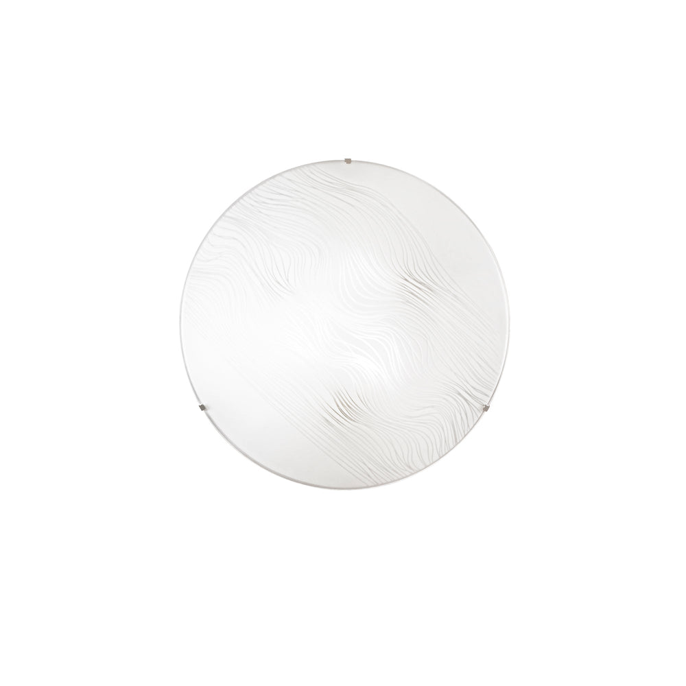 PLAFONIERA KARDIO BIANCA 3XE27 40X40X10,5CM