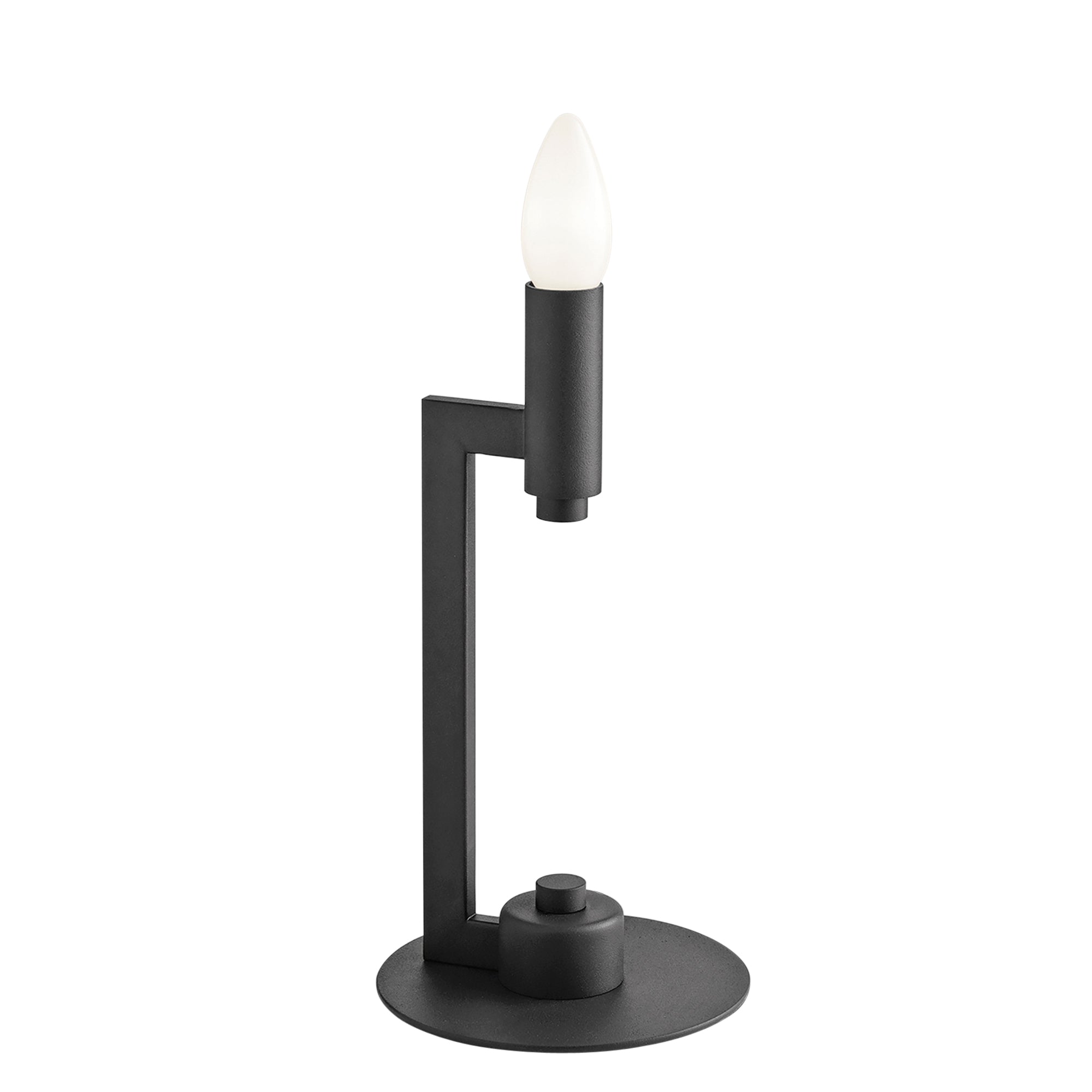 "Lampada da tavolo KAROL in metallo grigio"