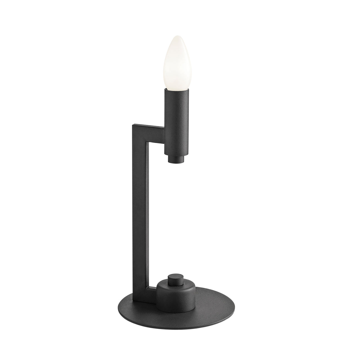 "Lampada da tavolo KAROL in metallo grigio"