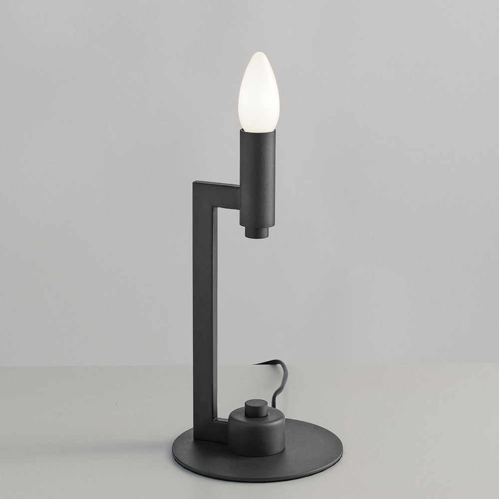LUME KAROL GRIGIO 1XE14 15X15X37,5CM