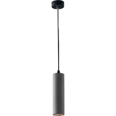 SOSPENSIONE KRUK TONDA GRIGIA 1XGU10 7X130CM
