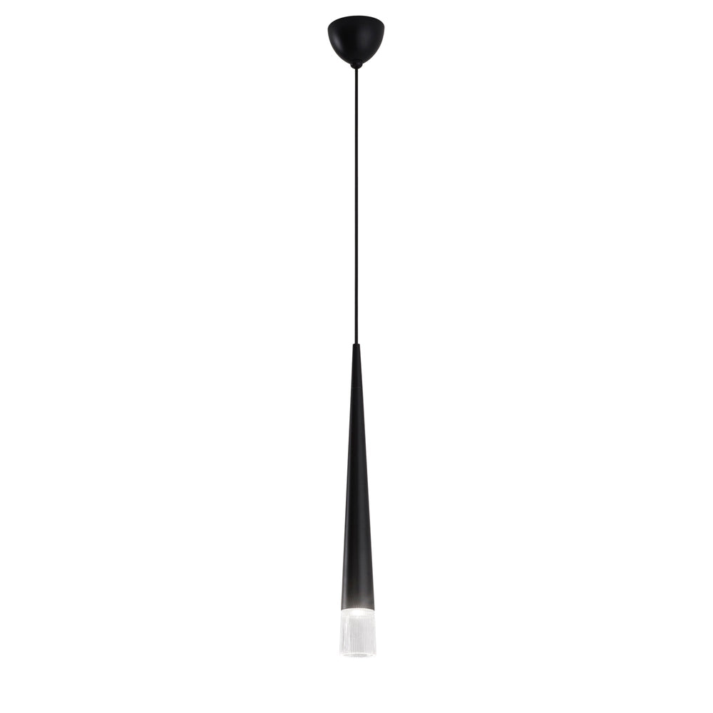 SOSPENSIONE LANCELOT NERA 1XGU10 6X181CM
