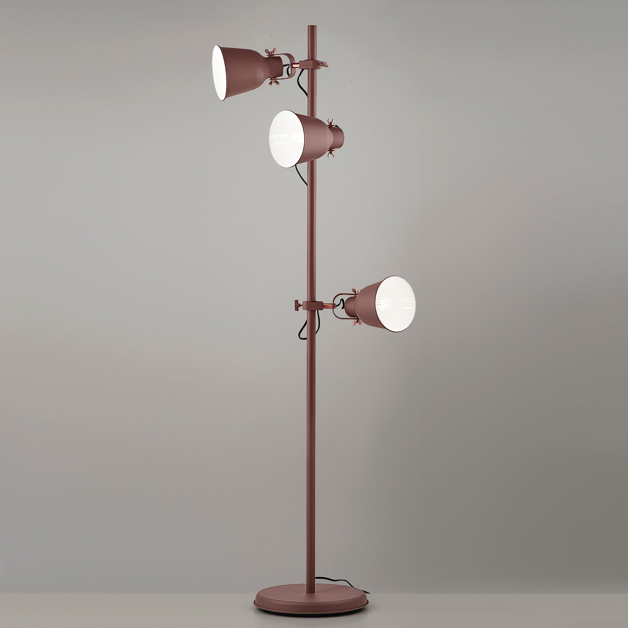PIANTANA LEGEND CORTEN/RAME 3XE27 50X166CM