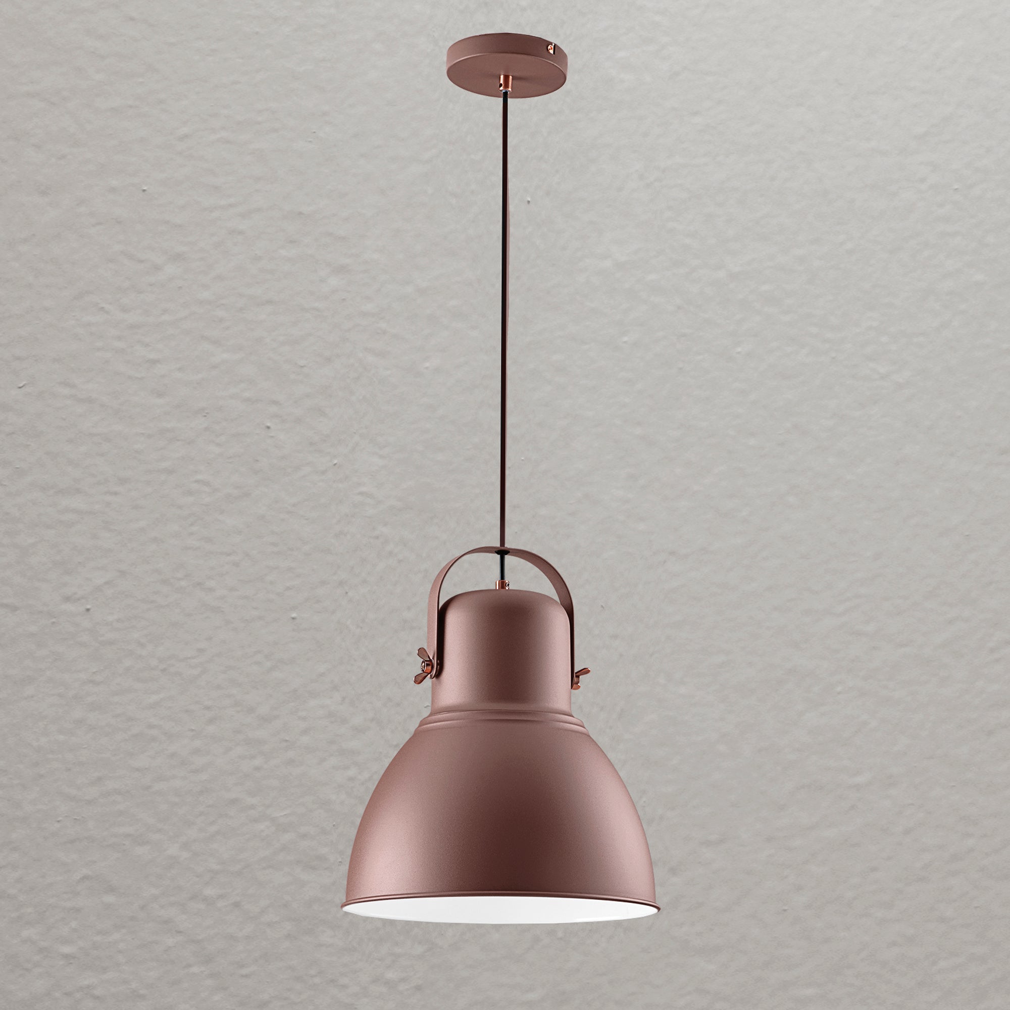 SOSPENSIONE LEGEND CORTEN/RAME 1XE27 31,5X184CM
