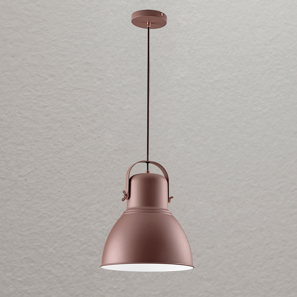 SOSPENSIONE LEGEND CORTEN/RAME 1XE27 31,5X184CM