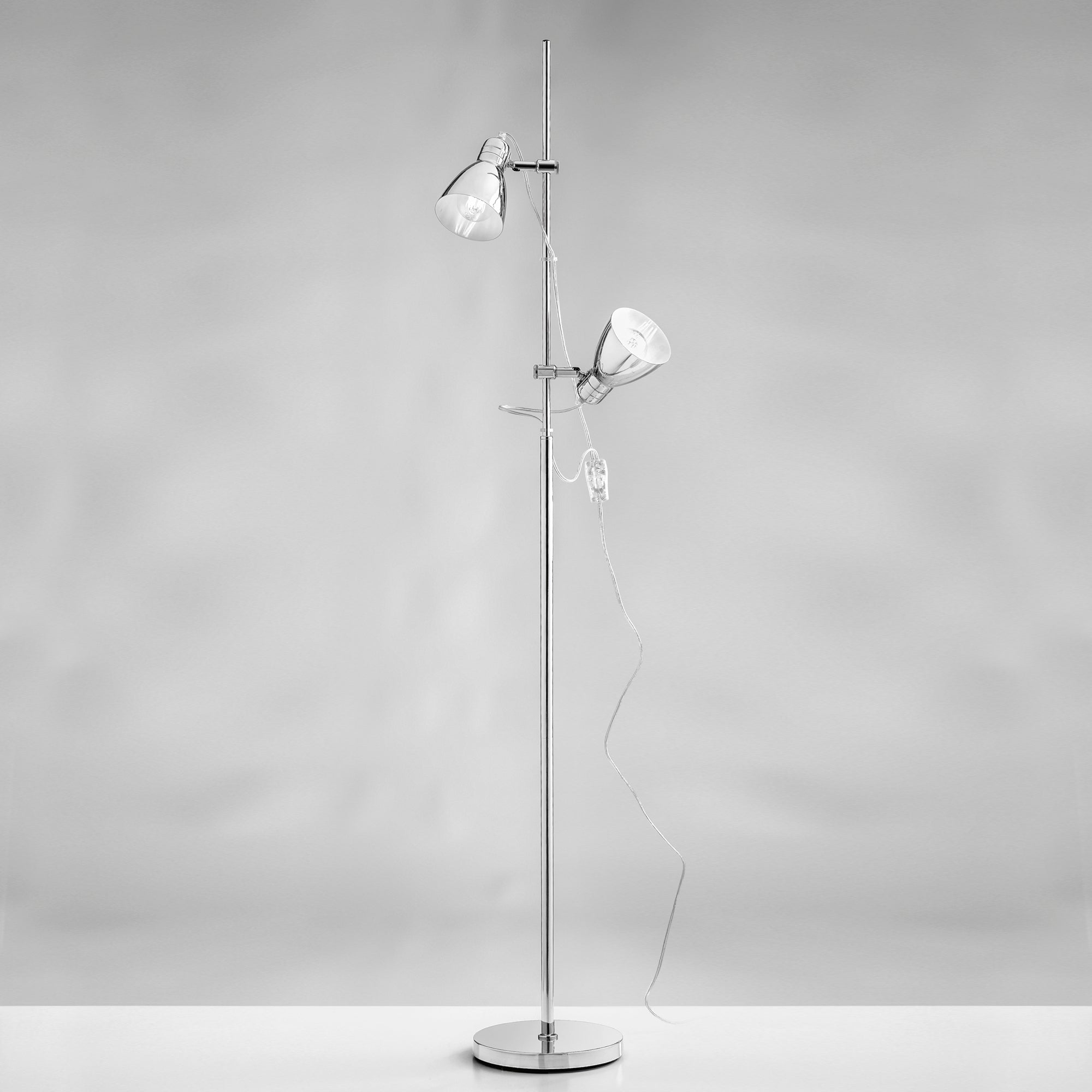 PIANTANA LEMONDE ORIENTBILE CROMO 2XE27 35X165CM