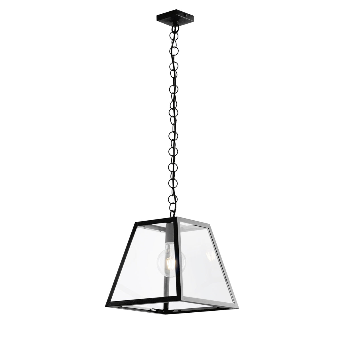 SOSPENSIONE LEXINGTON NERA 1XE27 30X30X123,5CM