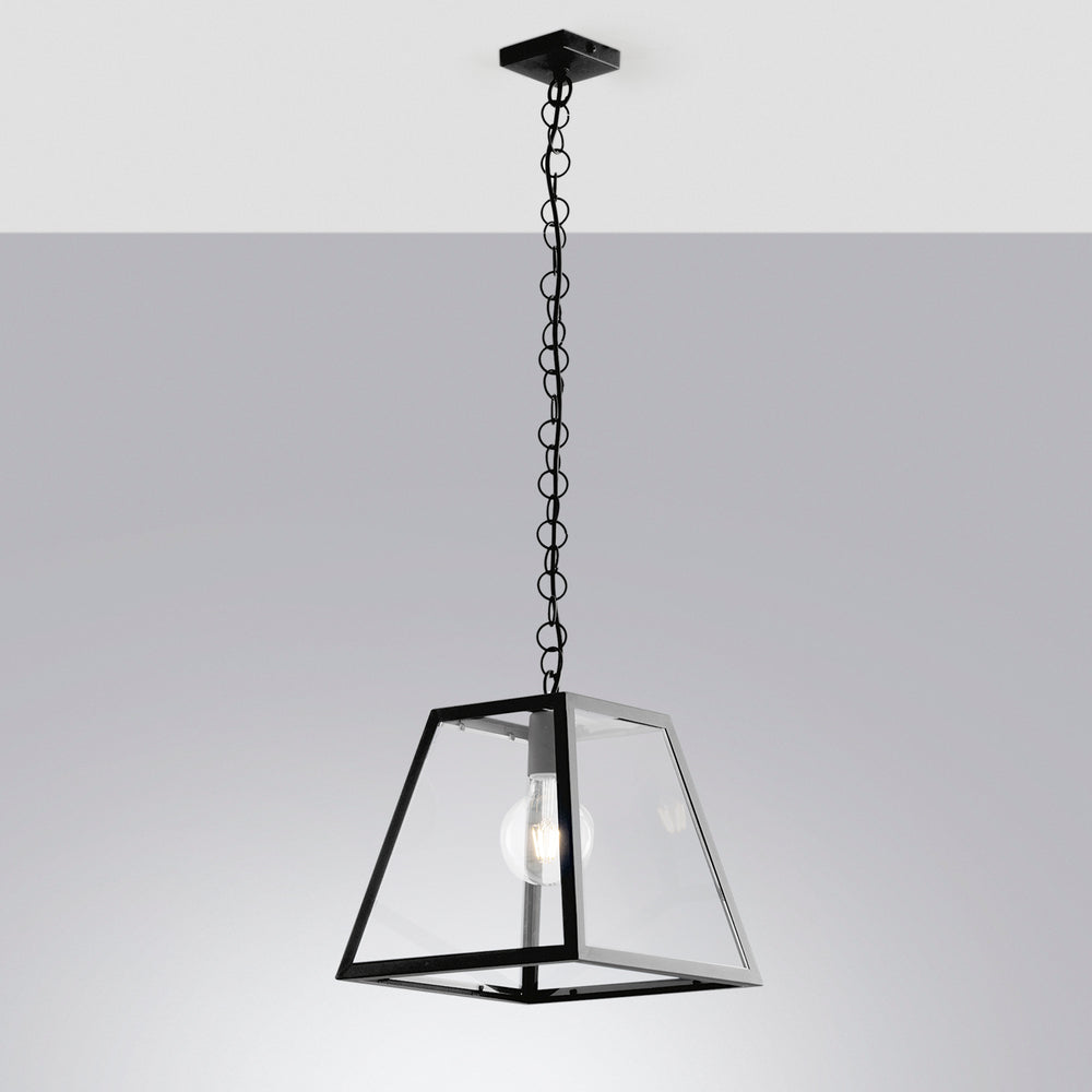 SOSPENSIONE LEXINGTON NERA 1XE27 30X30X123,5CM