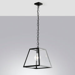 SOSPENSIONE LEXINGTON NERA 1XE27 30X30X123,5CM