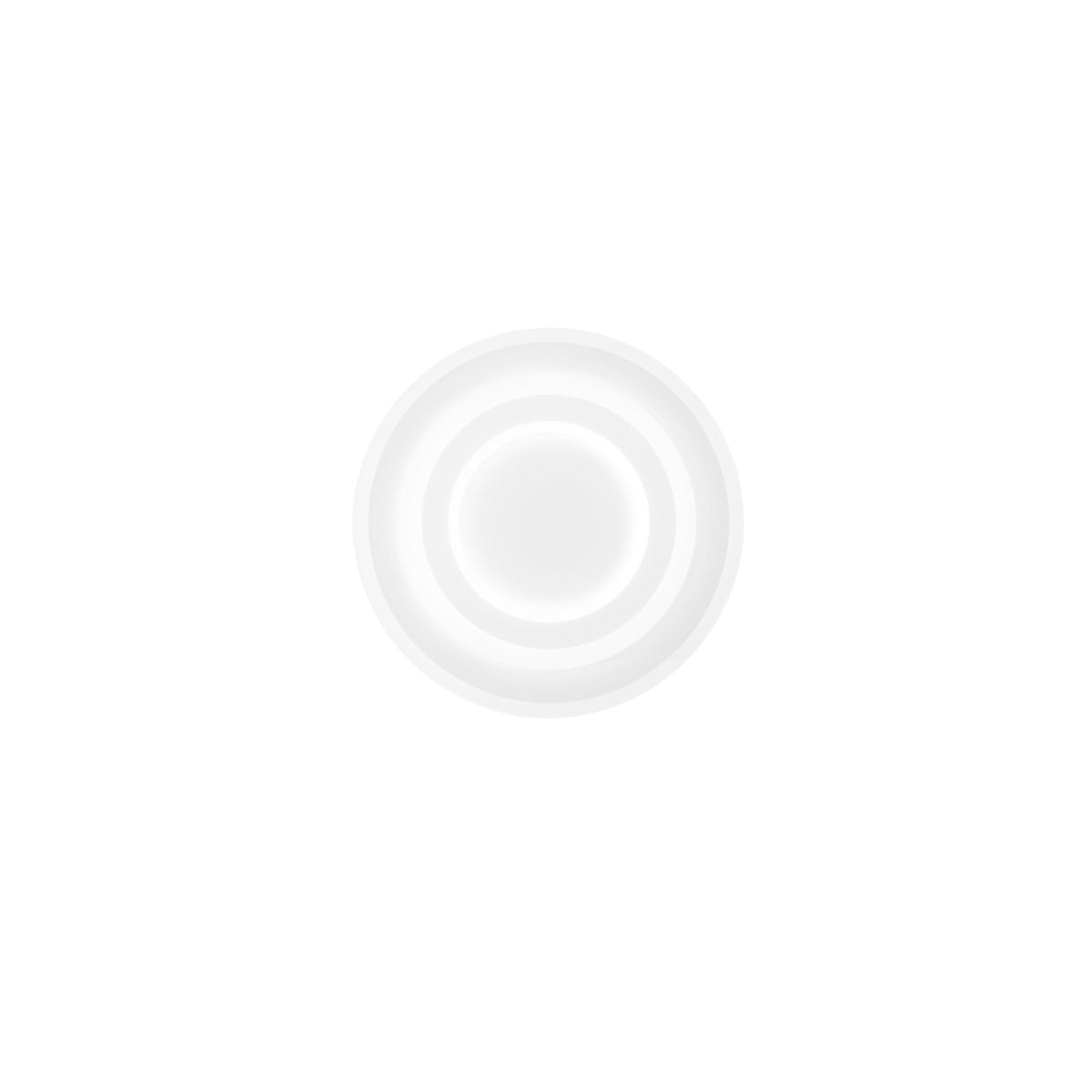 "Plafoniera LED LIFE in metallo con diffusore acrilico bianco  CCT Ø 40 cm."