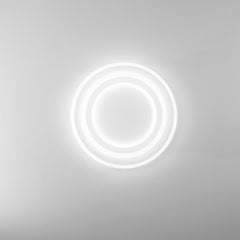 PLAFONIERA LED LIFE BIANCA 45W 7040LM CCT 50X50X4CM