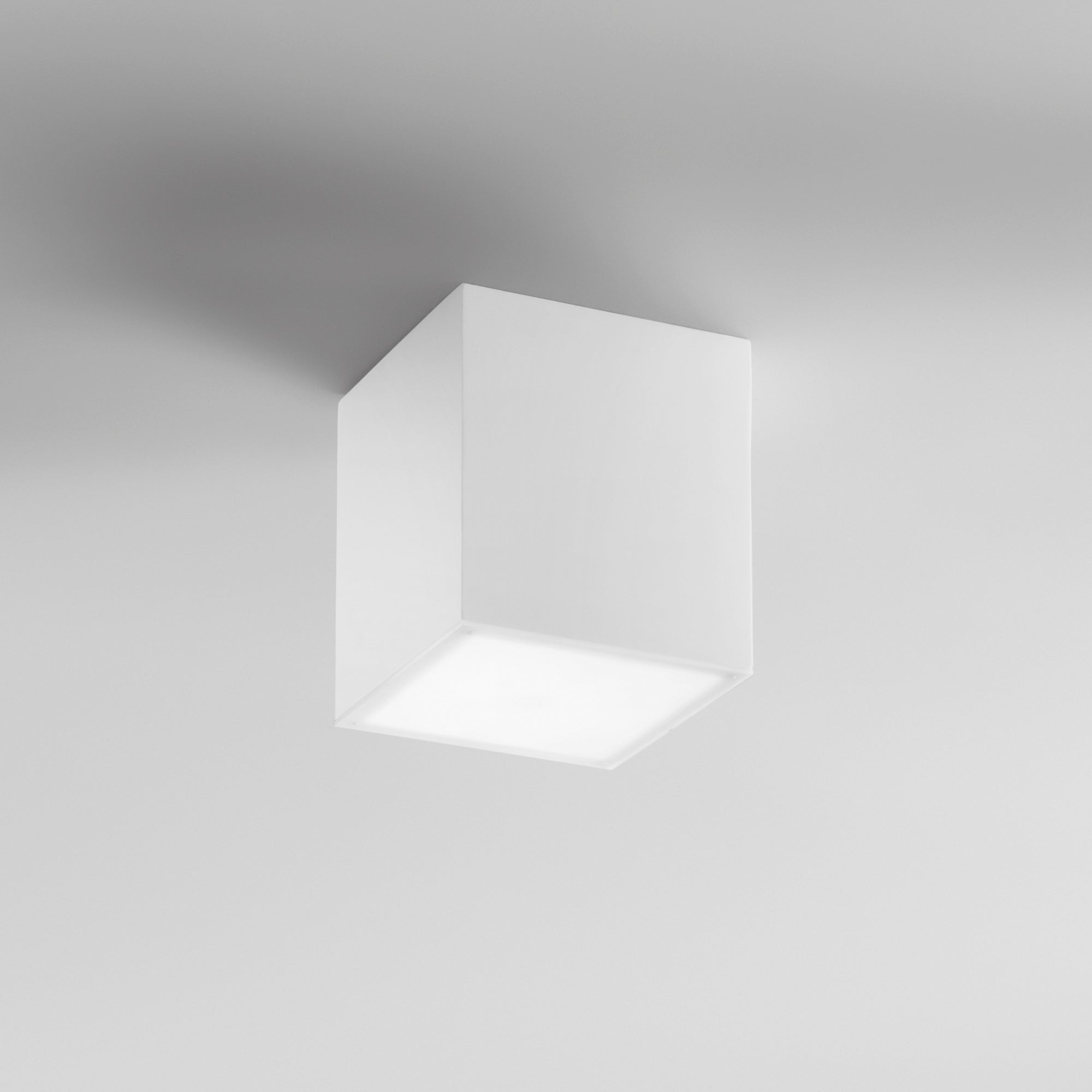 PLAFONIERA LIVING BIANCA 1XE27 14X14X16CM