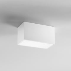 PLAFONIERA LIVING BIANCA 2XE14 23X12X13CM