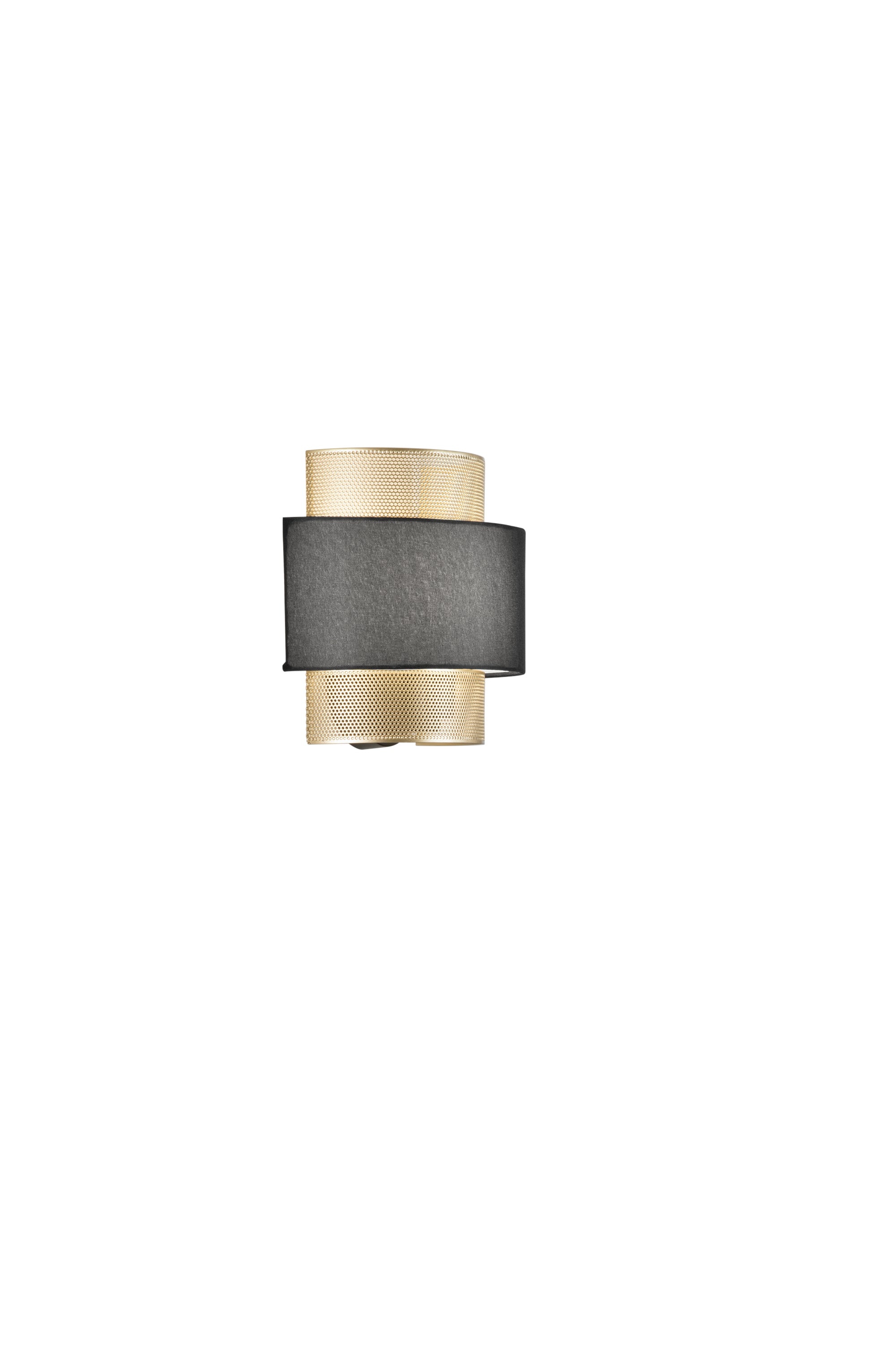 "Applique LOUNGE oro e nero in metallo"