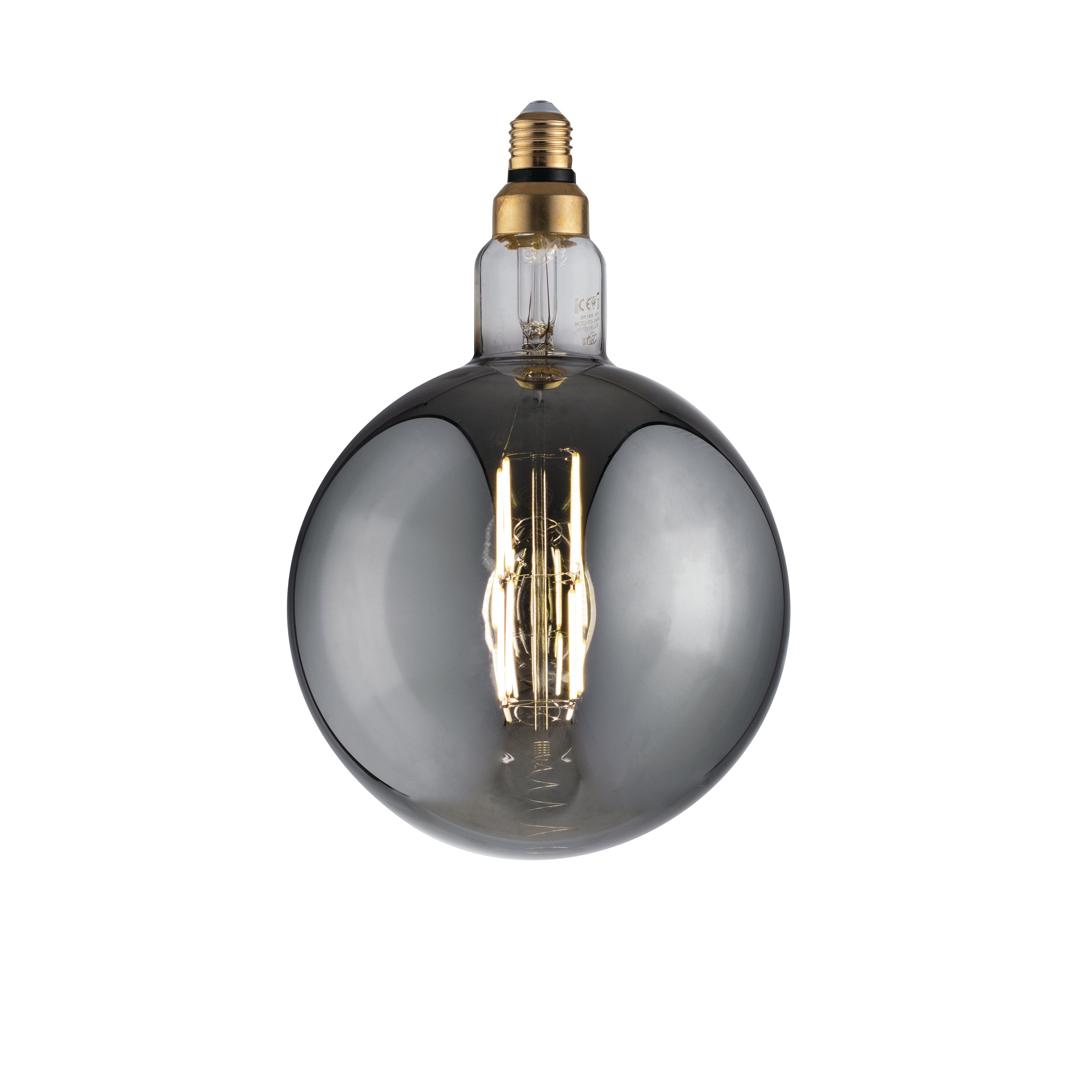 Lampadina LED a filamento G200 Smoke E27  8W  150 lm 1800K