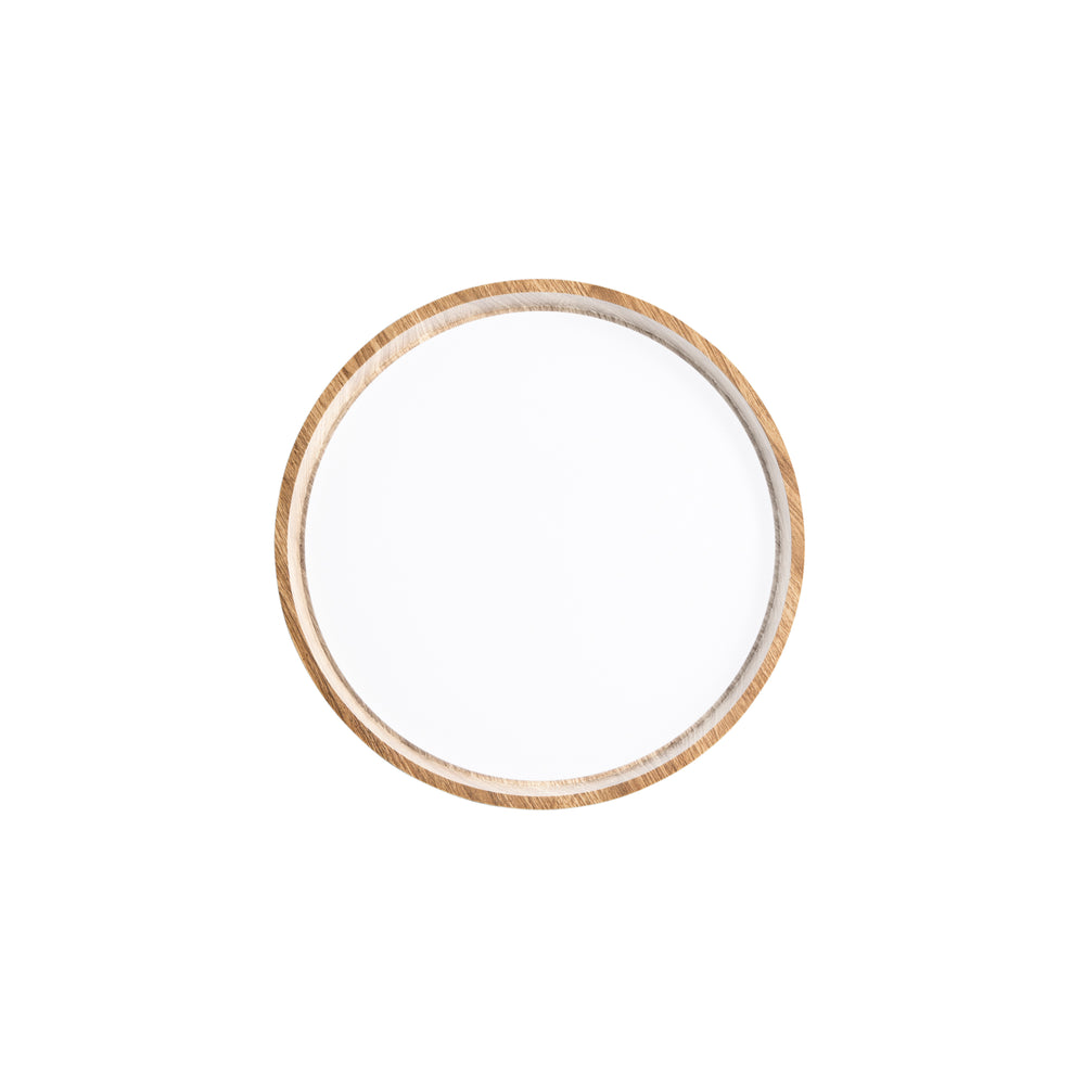PLAFONIERA LED MADERA LEGNO 24W 3240LM CCT 3000/4000/6500K 38X38X8,3CM