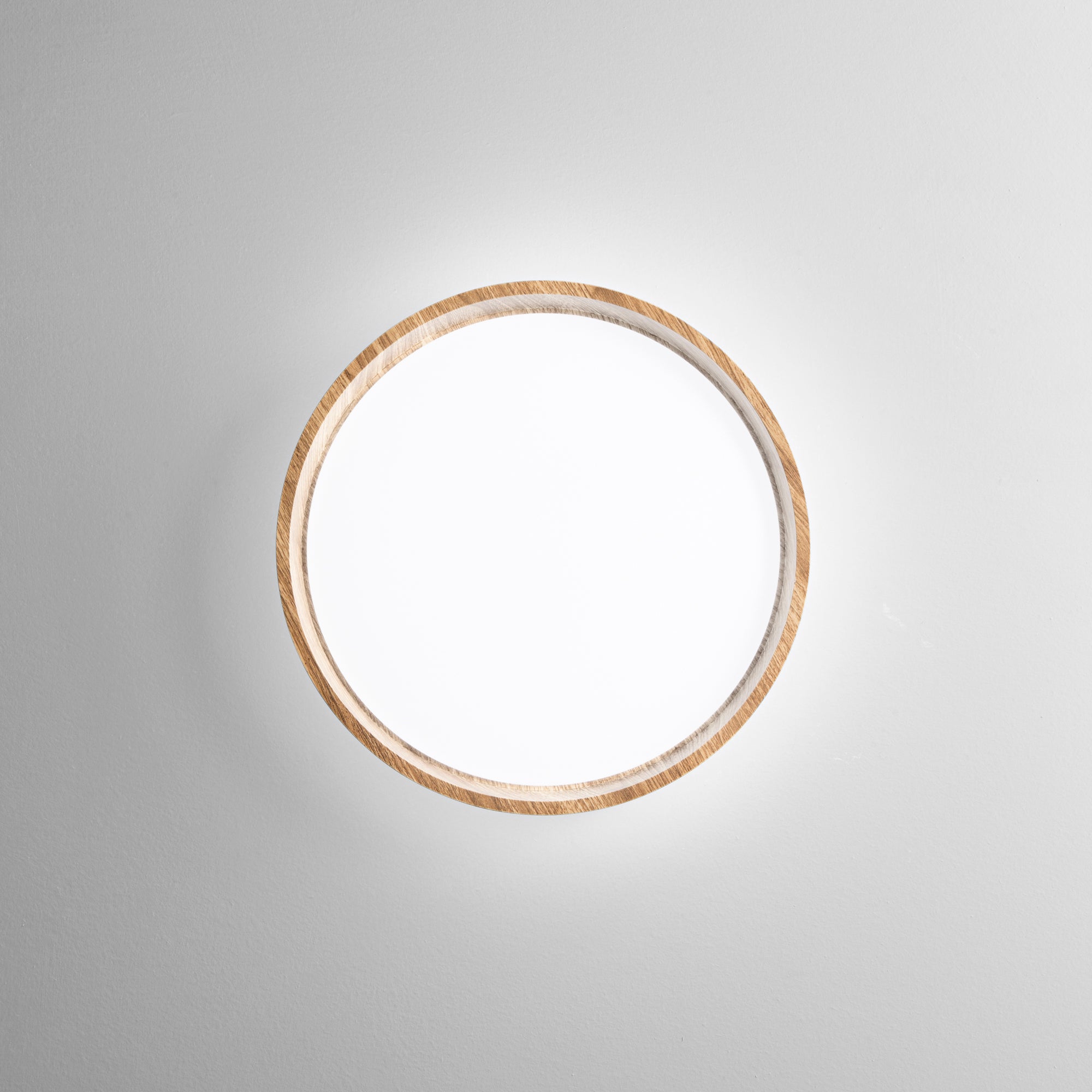 PLAFONIERA LED MADERA LEGNO 24W 3240LM CCT 3000/4000/6500K 38X38X8,3CM