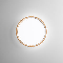 PLAFONIERA LED MADERA LEGNO 24W 3240LM CCT 3000/4000/6500K 38X38X8,3CM