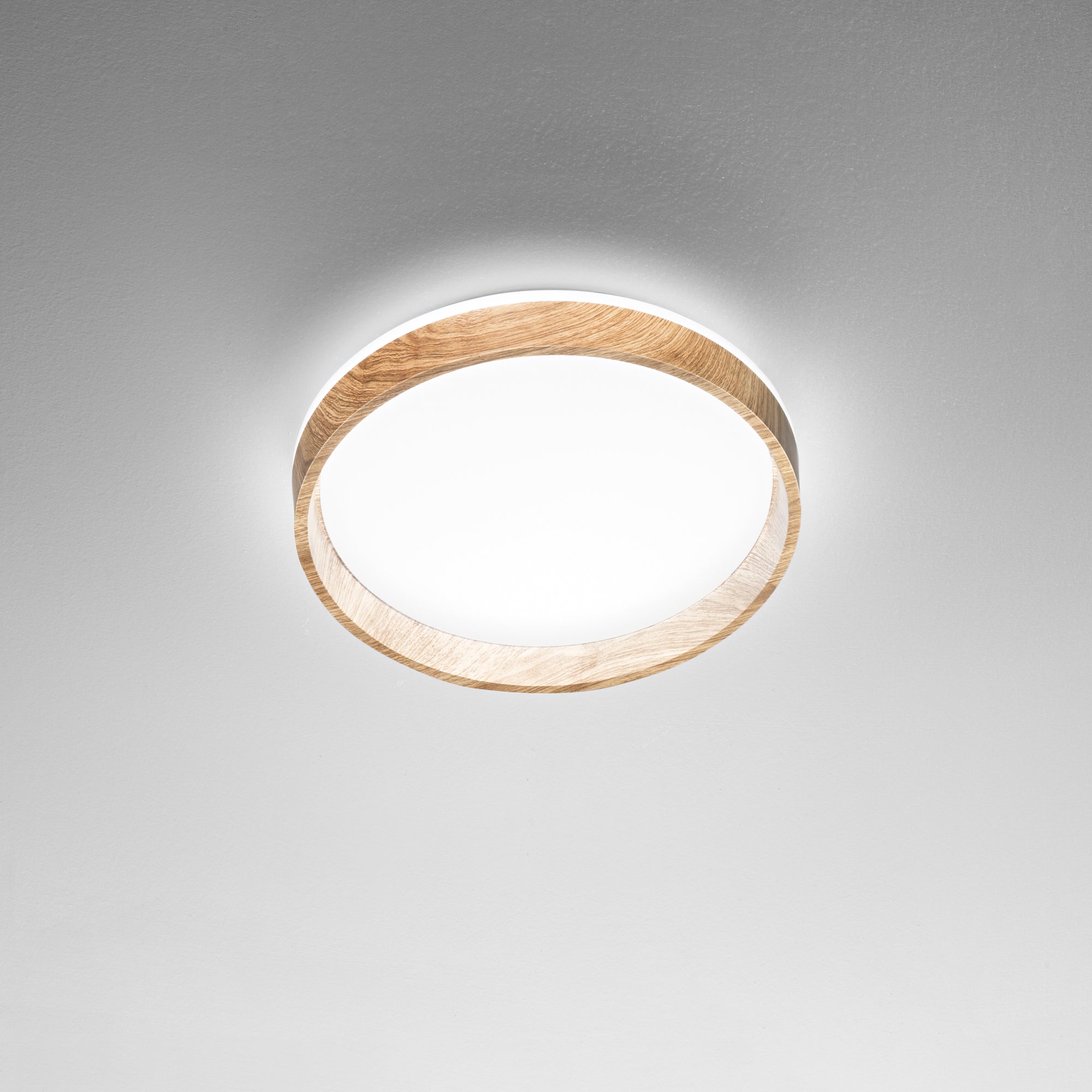 PLAFONIERA LED MADERA LEGNO 24W 3240LM CCT 3000/4000/6500K 38X38X8,3CM