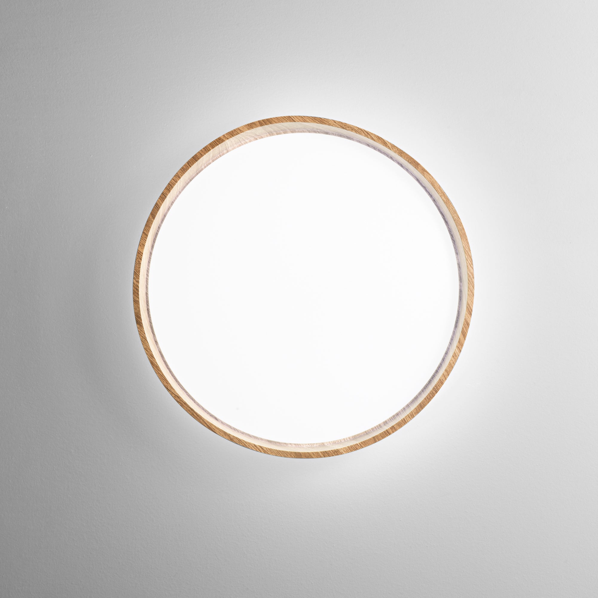 PLAFONIERA LED MADERA LEGNO 38W 6000LM CCT 48X48X8,3CM