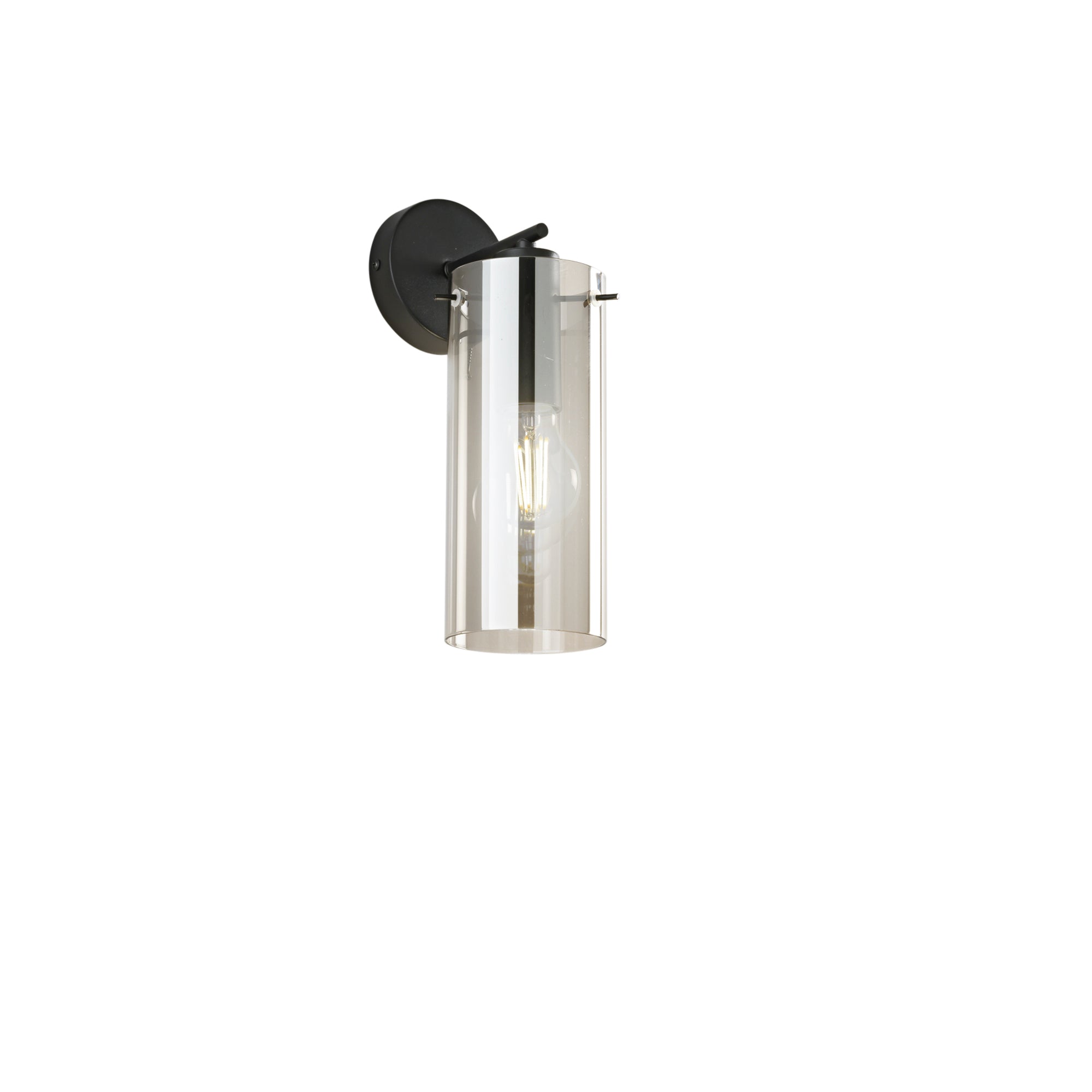 APPLIQUE MAGIC NERA/FUME' 1XE27 15,5X15,5X30X3CM