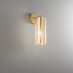 APPLIQUE MAGIC ORO/AMBRA 1XE27 15,5X15,5X30X3CM