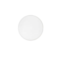 "Plafoniera LED MAYFAIR in alluminio bianco, interruttore CCT Ø 40cm."