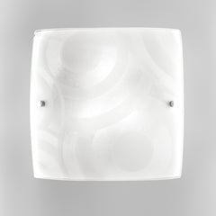 PLAFONIERA MIRO' BIANCA 4XE27 50X11X50CM