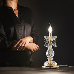 LUME MONALISA ORO 1XE14 15X41CM