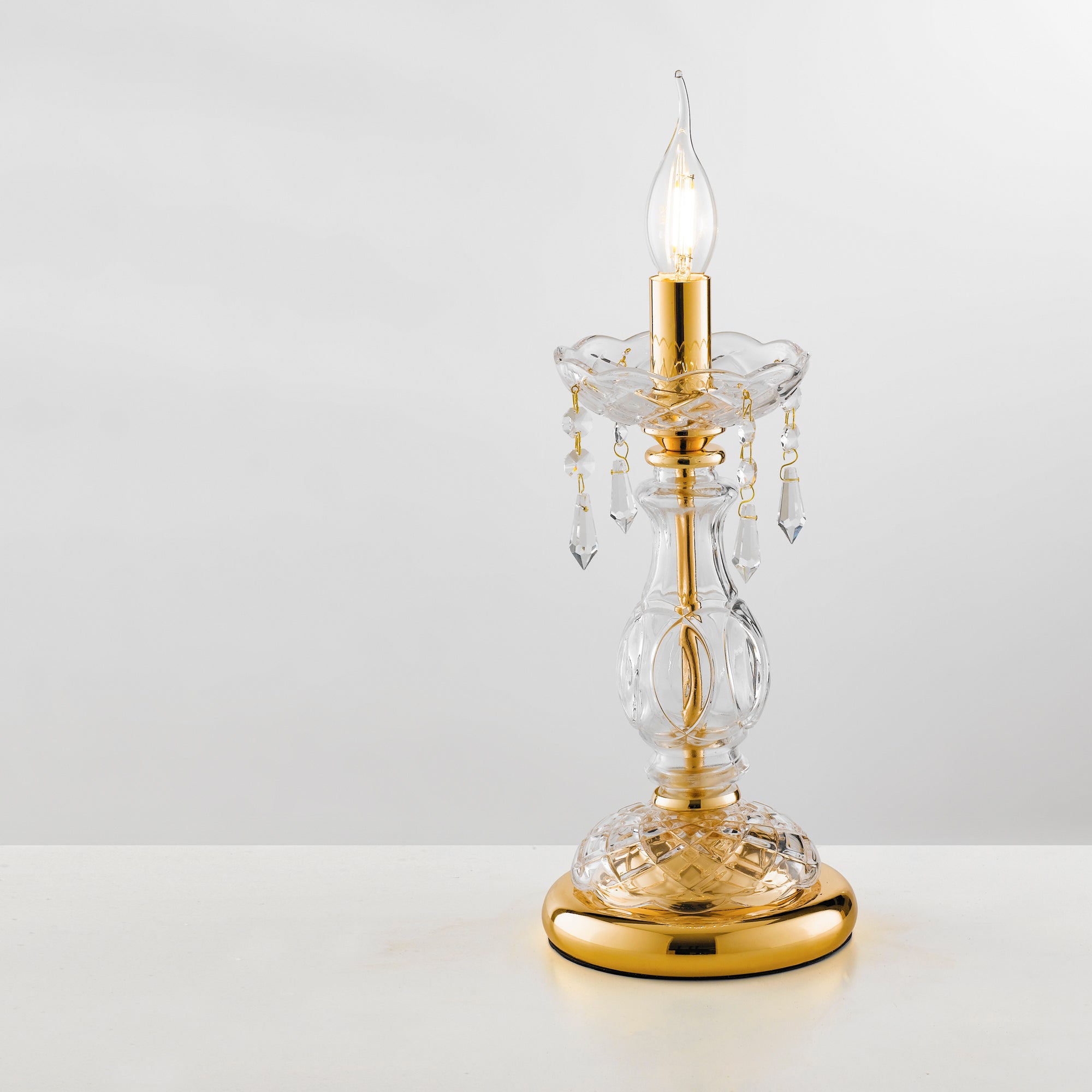 LUME MONALISA ORO 1XE14 15X41CM