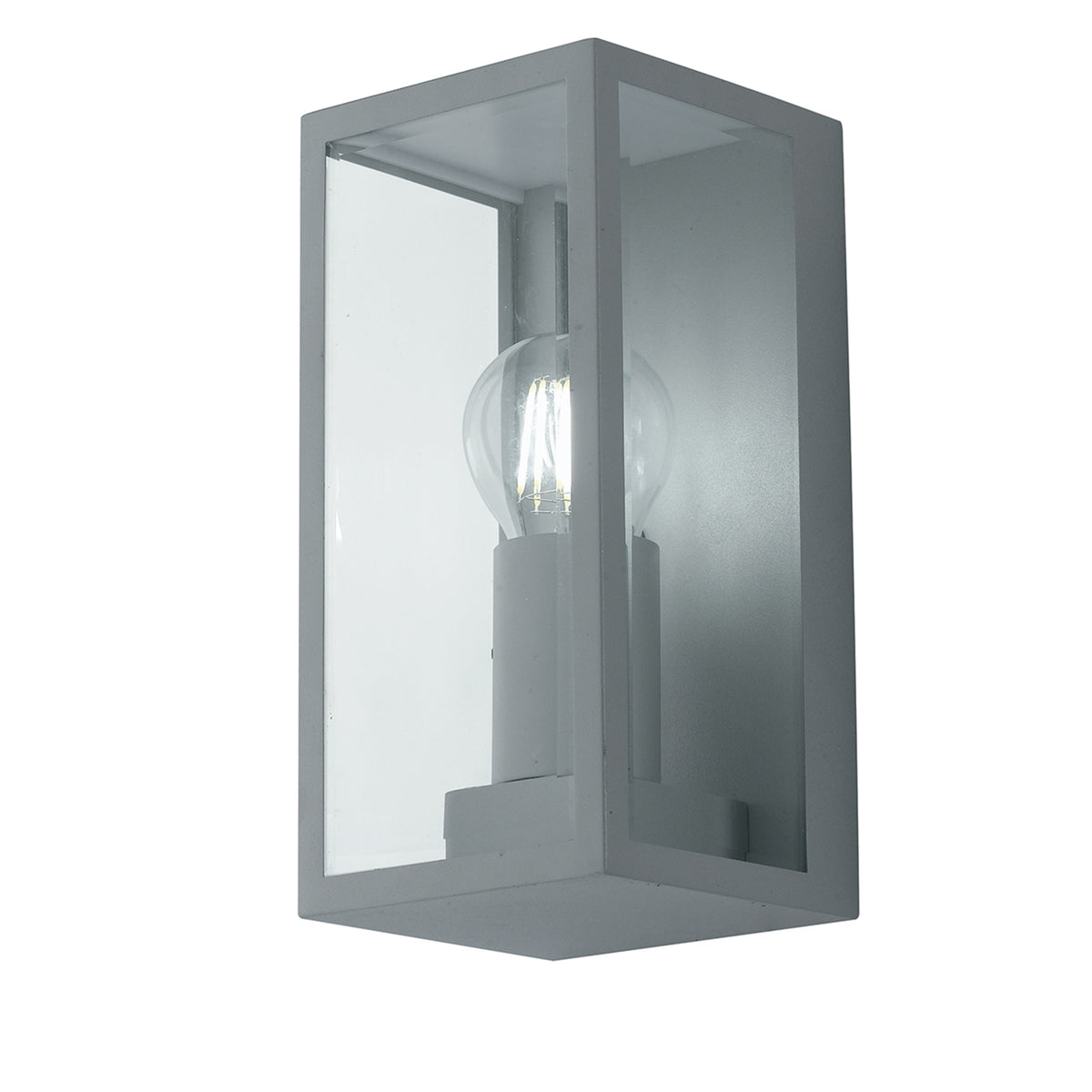 APPLIQUE MONDRIAN SILVER 1XE27 IP44 11X13X23,6CM
