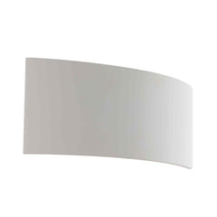 "Applique MOOD Bianco biemissione in Gesso verniciabile"