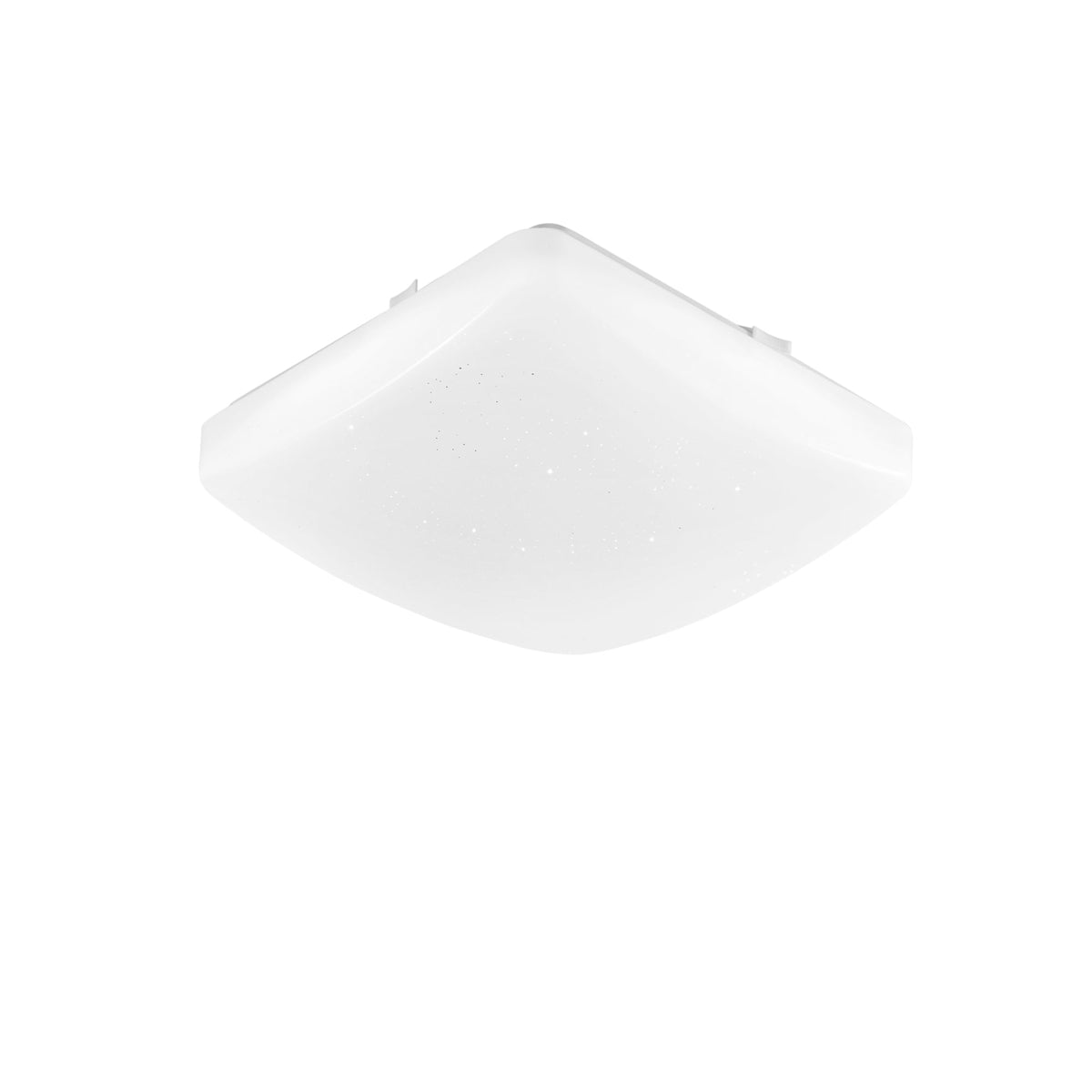 "Plafoniera LED MOON quadrata bianca 27cm. telecomando CCT, voice control - IP44"