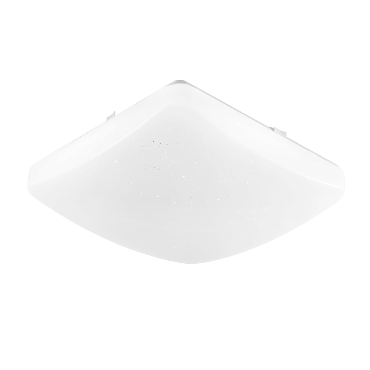 "Plafoniera LED MOON quadrata bianca 36cm. telecomando CCT, voice control - IP44"