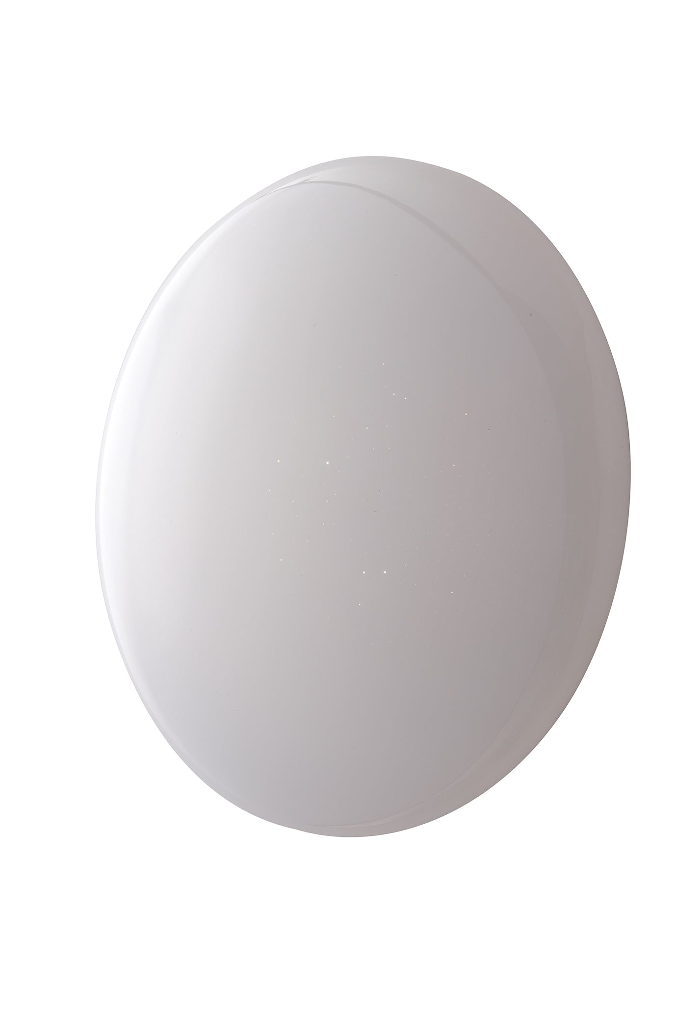 "Plafoniera LED MOON tonda bianca Ø 38,5 cm. RGB, CCT con dimmer e telecomando compatibile con Wifi"