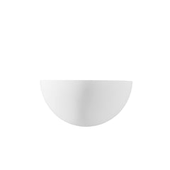"Applique MORITZ in gesso bianco verniciabile 25 cm."