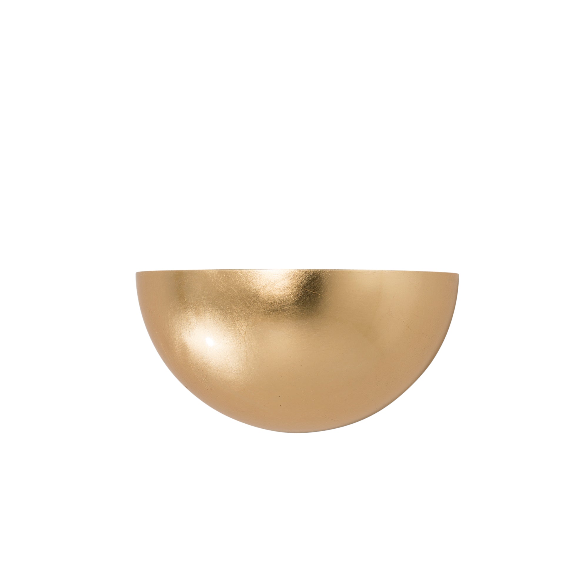 "Applique MORITZ in foglia oro 25cm."