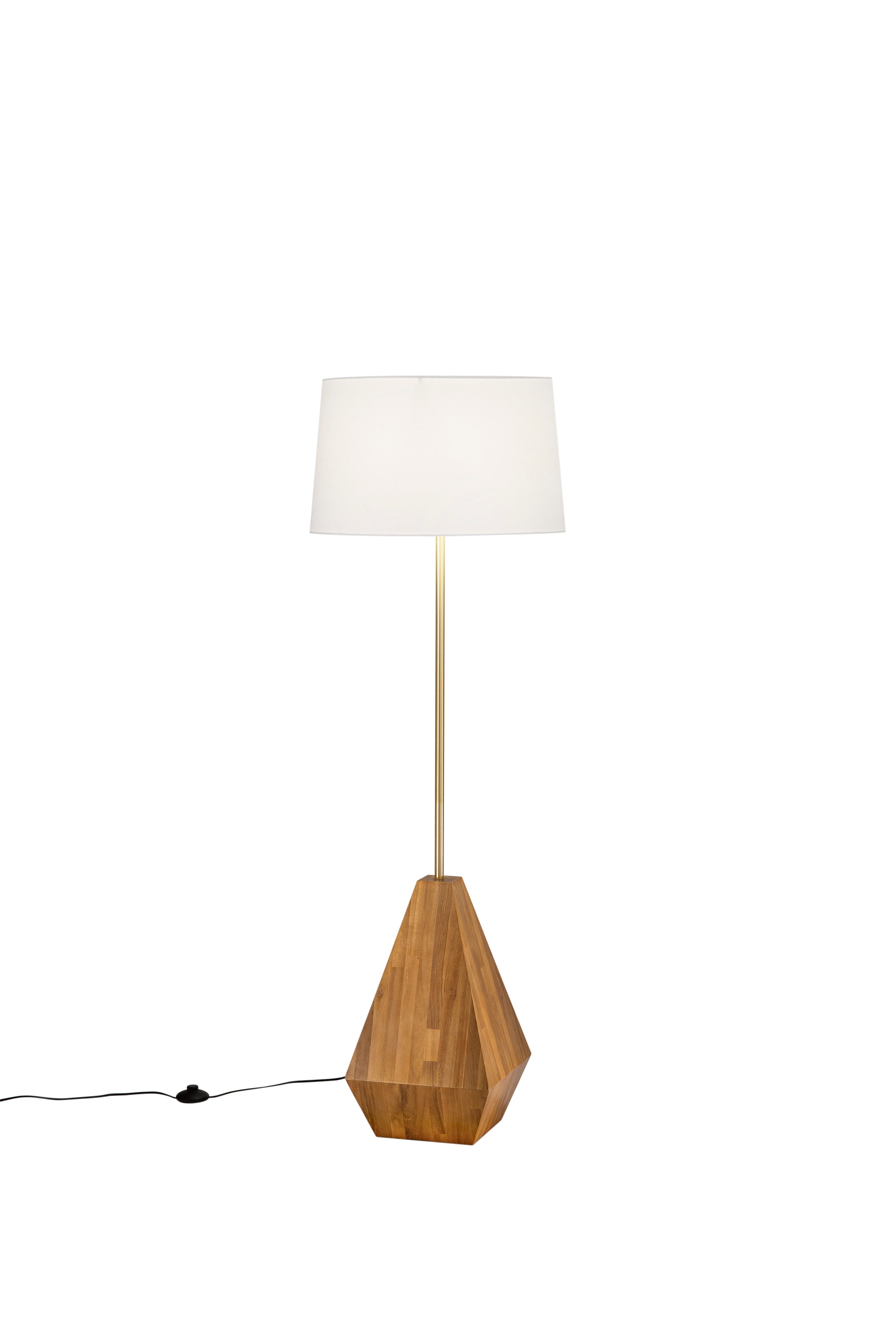 "Piantana Munari in legno naturale"