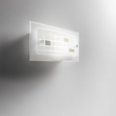 APPLIQUE MUSA OPALE/TORTORA 1XE27 30X8,5X15CM
