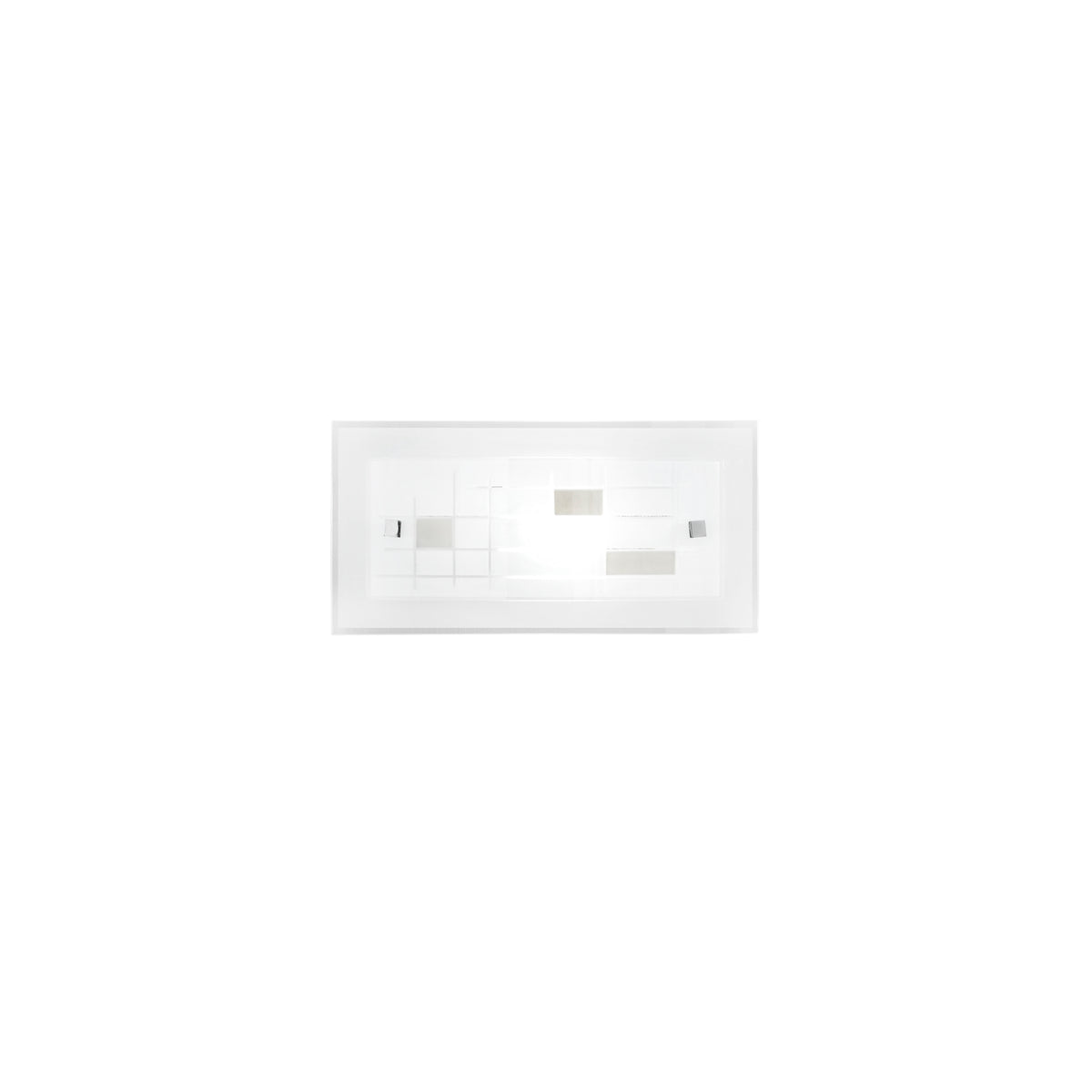 APPLIQUE MUSA OPALE/TORTORA 1XE27 30X8,5X15CM