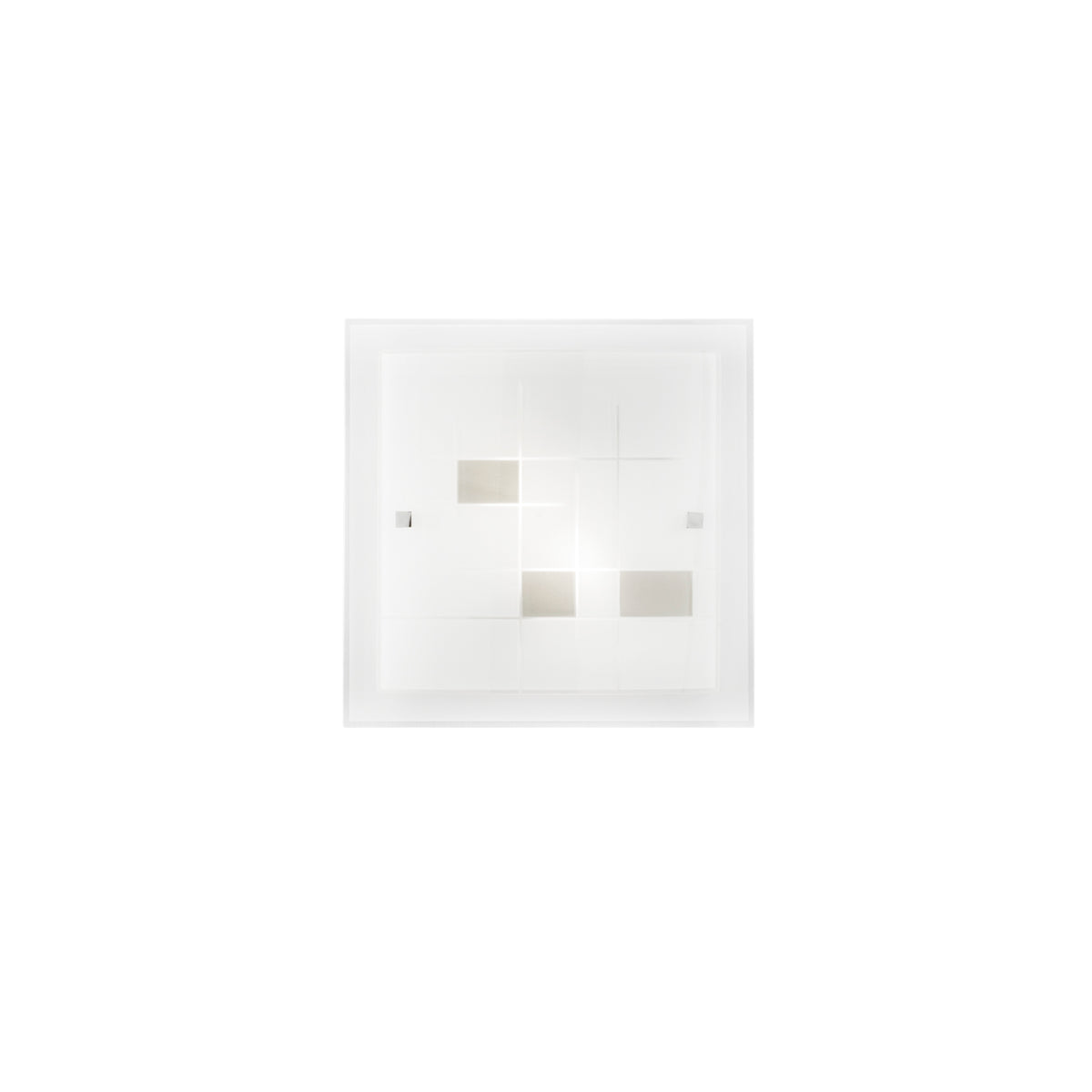 PLAFONIERA MUSA OPALE/TORTORA 2XE27 30X8,5X30CM